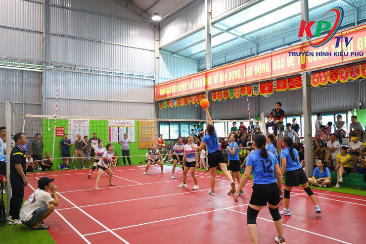Giải Bóng chuyền hơi Nam, Nữ xã Kiều Phú kết thúc thành công tốt đẹp- Ảnh 11.