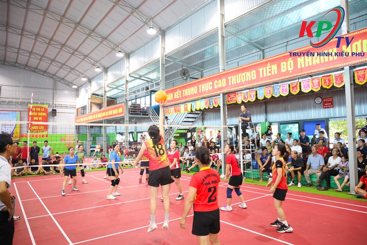 Giải Bóng chuyền hơi Nam, Nữ xã Kiều Phú kết thúc thành công tốt đẹp- Ảnh 10.