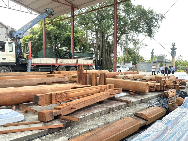 HĐND xã Thư Lâm khảo sát tiến độ các công trình đầu tư công trên địa bàn xã- Ảnh 10.