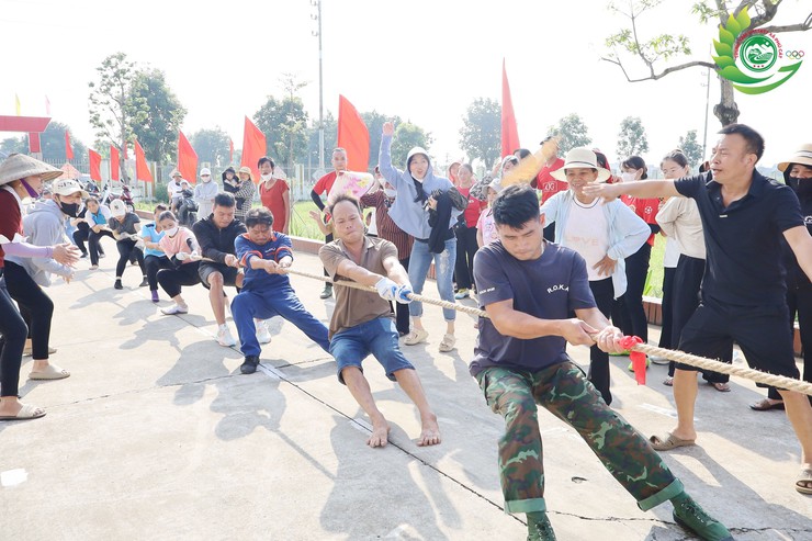 Thôn Yên Thái đạt nhất giải kéo co trong chương trình đại hội TDTT- Ảnh 11.