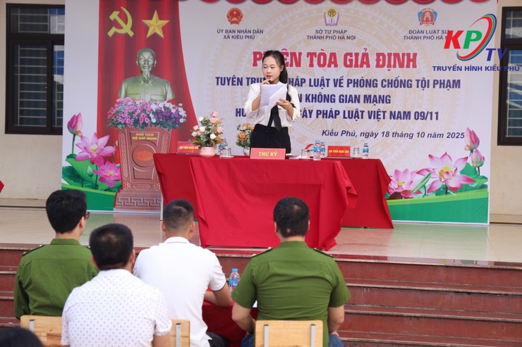 Xã Kiều Phú phối hợp với Sở tư pháp thành phố Hà Nội tổ chức tuyên truyền phổ biến giáo dục pháp luật cho học sinh khối THCS- Ảnh 6.
