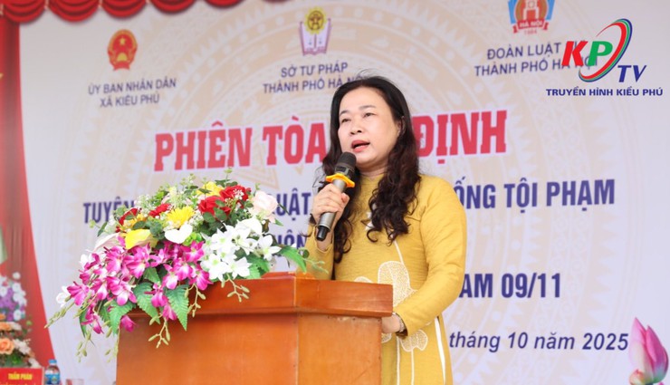 Xã Kiều Phú phối hợp với Sở tư pháp thành phố Hà Nội tổ chức tuyên truyền phổ biến giáo dục pháp luật cho học sinh khối THCS- Ảnh 4.