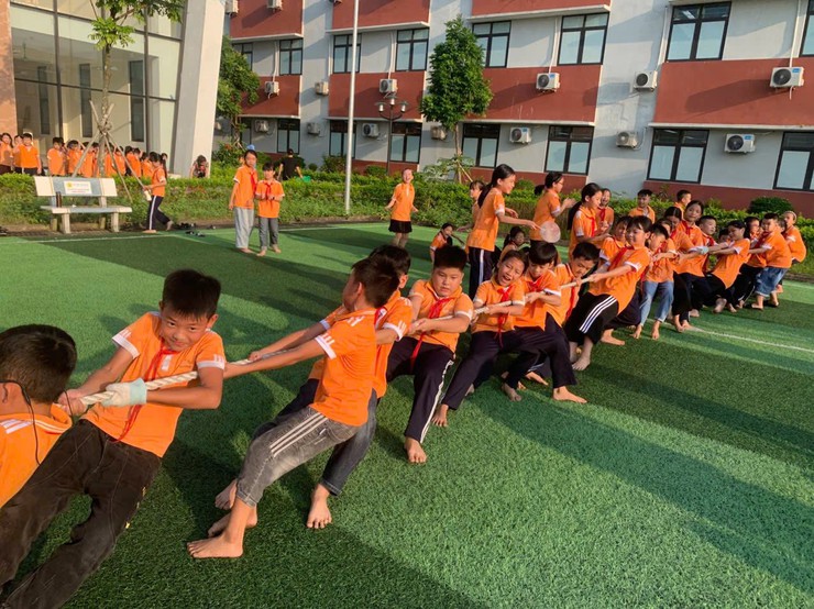 Các trường học trên địa bàn xã Phú Xuyên sôi nổi tổ chức hoạt động thể dục thể thao chào mừng Đại hội Thể dục thể thao xã lần thứ I năm 2025- Ảnh 3.