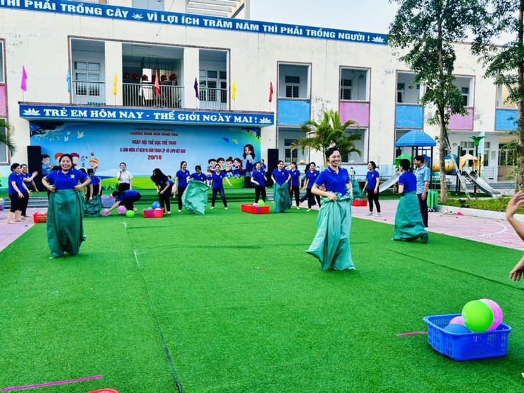 Các trường học trên địa bàn xã Phú Xuyên sôi nổi tổ chức hoạt động thể dục thể thao chào mừng Đại hội Thể dục thể thao xã lần thứ I năm 2025- Ảnh 4.