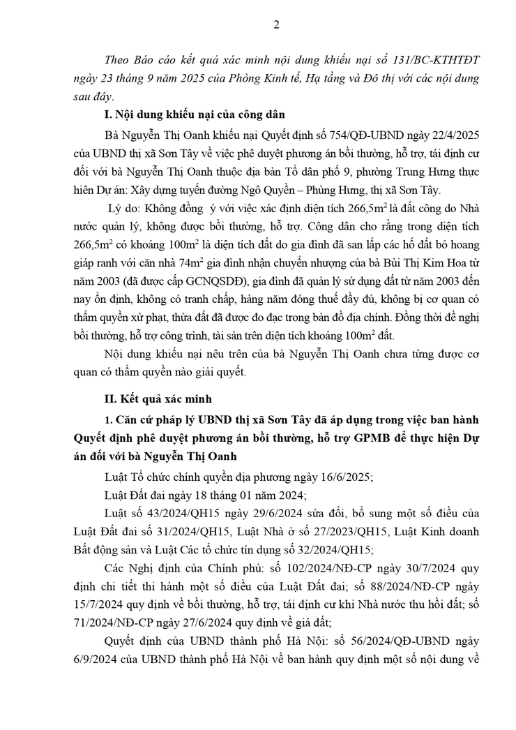 Thông báo công khai Quyết định về việc giải quyết Khiếu nại- Ảnh 2.