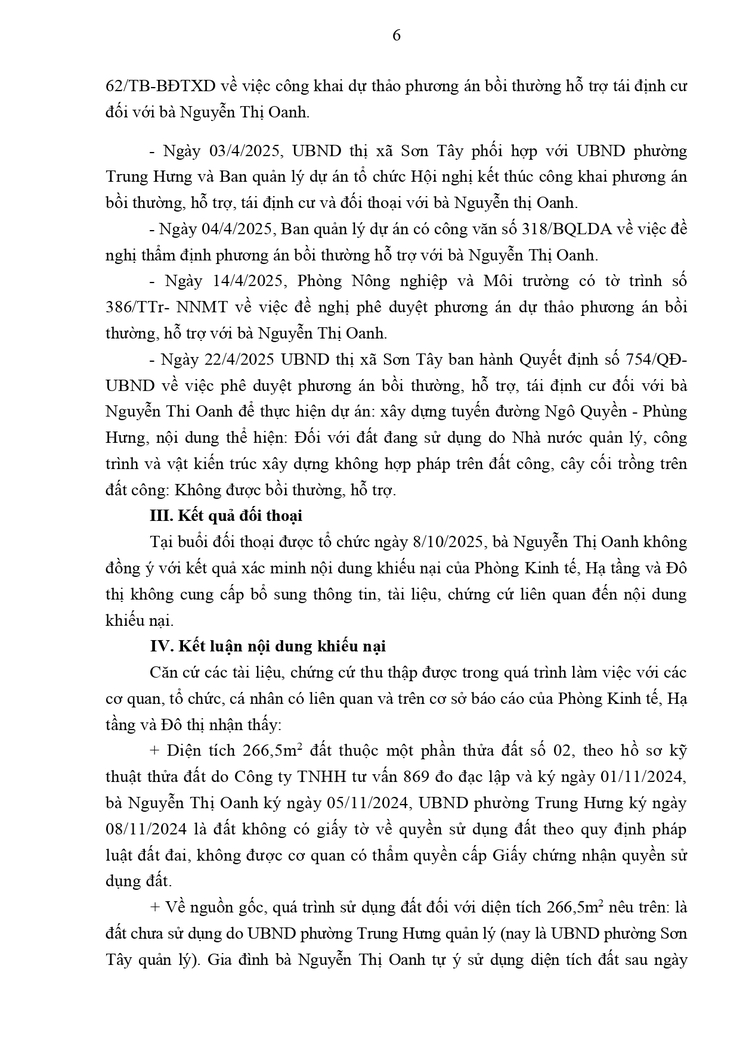 Thông báo công khai Quyết định về việc giải quyết Khiếu nại- Ảnh 6.