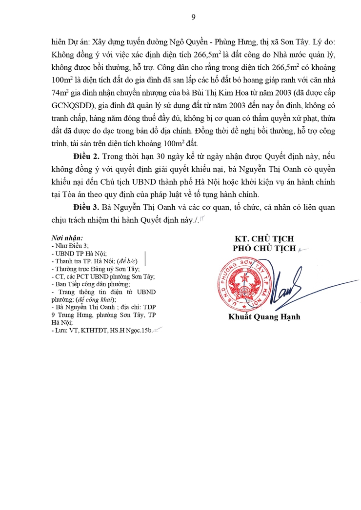 Thông báo công khai Quyết định về việc giải quyết Khiếu nại- Ảnh 9.