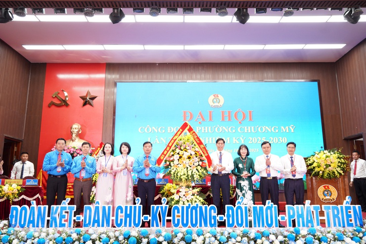 Đại hội Công đoàn phường Chương Mỹ lần thứ I, nhiệm kỳ 2025 - 2030 - Ảnh 2.