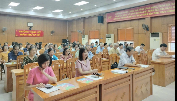 PHƯỜNG THANH LIỆT TỔ CHỨC HỘI NGHỊ TUYÊN TRUYỀN, PHỔ BIẾN PHÁP LUẬT VÀ TRỢ GIÚP PHÁP LÝ CHO NHÂN DÂN- Ảnh 3.