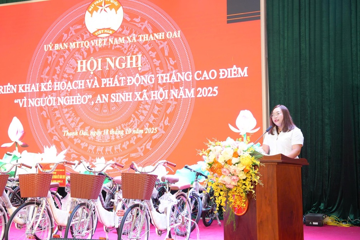Thanh Oai phát động tháng cao điểm "Vì người nghèo và an sinh xã hội" năm 2025- Ảnh 5.