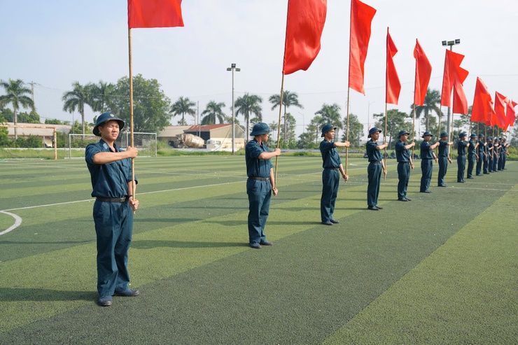 Xã Thanh Oai sơ duyệt diễu hành và đồng diễn chuẩn bị cho Khai mạc Đại hội TDTT xã lần thứ I năm 2025- Ảnh 5.