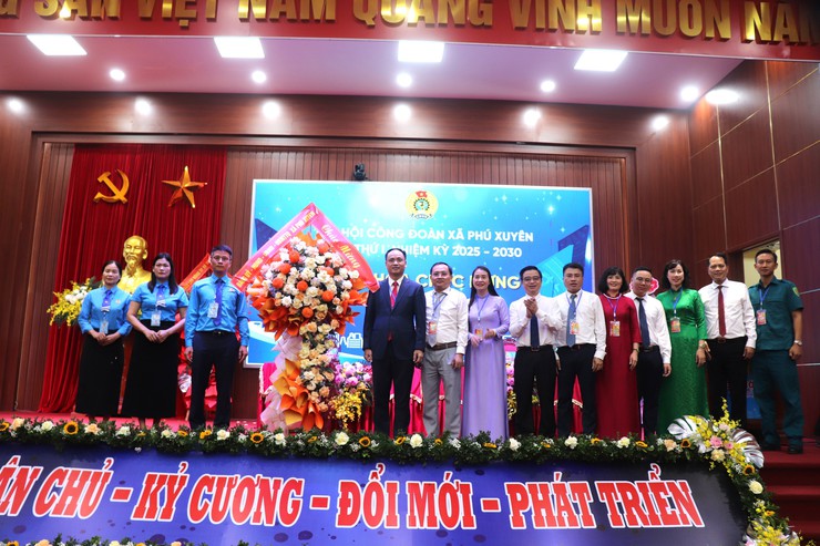 Đại hội công đoàn xã phú xuyên lần thứ I, nhiệm kỳ 2025 – 2030- Ảnh 1.