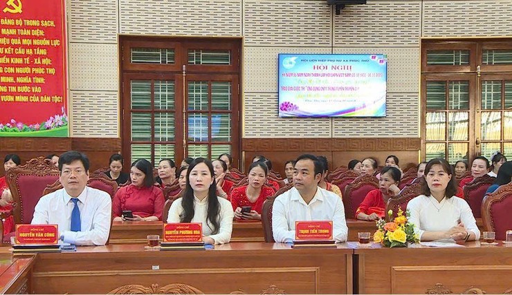 Hội LHPN xã Phúc Thọ kỷ niệm 95 năm ngày thành lập Hội LHPN Việt Nam- Ảnh 3.