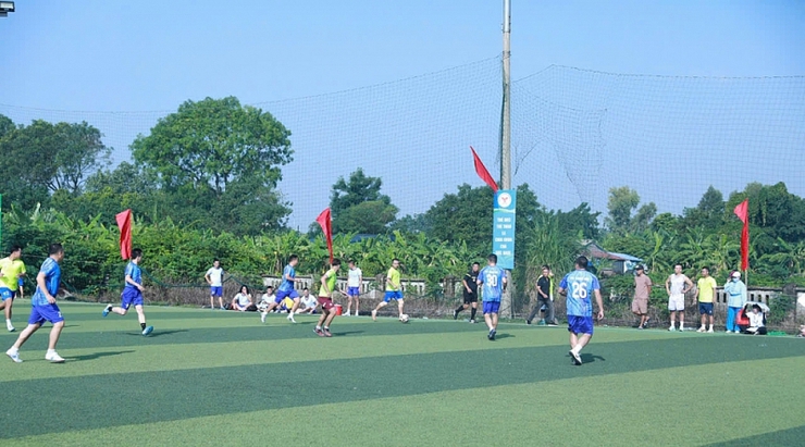 Phường Lĩnh Nam tưng bừng tổ chức Lễ khai mạc Đại hội Thể dục - Thể thao lần thứ I năm 2025- Ảnh 19.