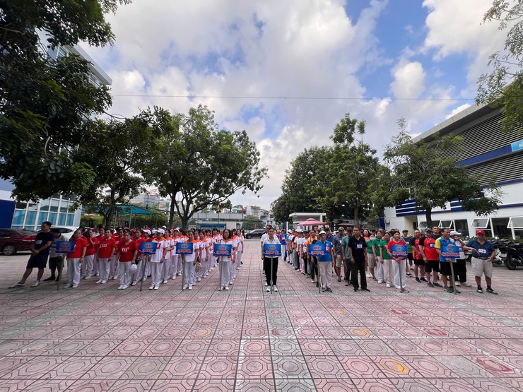 Giải điền kinh trong khuôn khổ Đại hội Thể dục thể thao phường Bồ Đề lần thứ I- Ảnh 1.
