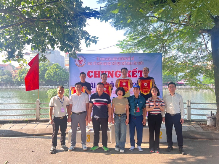 Giải điền kinh trong khuôn khổ Đại hội Thể dục thể thao phường Bồ Đề lần thứ I- Ảnh 9.