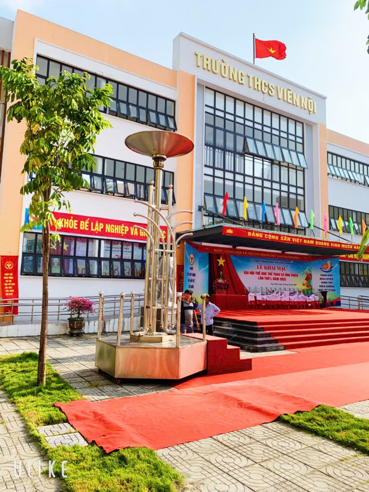 Lễ Khai mạc Đại hội Thể dục thể thao xã Ứng Thiên lần thứ I - năm 2025- Ảnh 4.