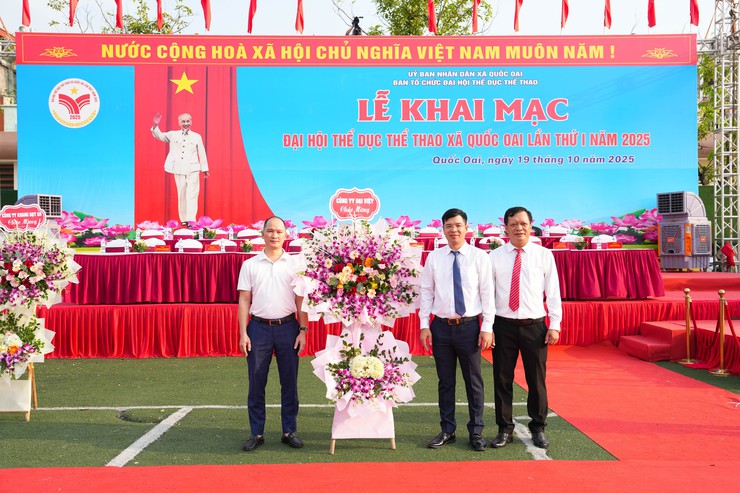 Xã Quốc Oai tưng bừng khai mạc Đại hội Thể dục Thể thao lần thứ Nhất khơi dậy khát vọng vươn lên từ sức mạnh đoàn kết trên mảnh đất anh hùng- Ảnh 58.