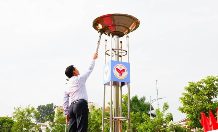 Xã Quốc Oai tưng bừng khai mạc Đại hội Thể dục Thể thao lần thứ Nhất khơi dậy khát vọng vươn lên từ sức mạnh đoàn kết trên mảnh đất anh hùng- Ảnh 33.