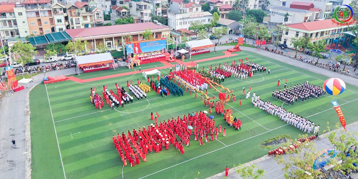 Xã Quốc Oai tưng bừng khai mạc Đại hội Thể dục Thể thao lần thứ Nhất khơi dậy khát vọng vươn lên từ sức mạnh đoàn kết trên mảnh đất anh hùng- Ảnh 5.