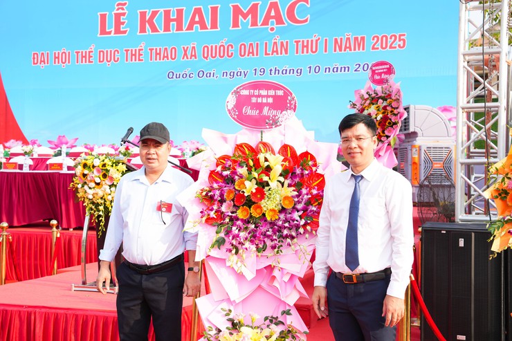 Xã Quốc Oai tưng bừng khai mạc Đại hội Thể dục Thể thao lần thứ Nhất khơi dậy khát vọng vươn lên từ sức mạnh đoàn kết trên mảnh đất anh hùng- Ảnh 64.