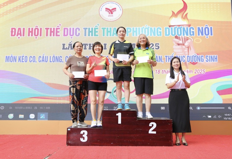 Khởi tranh 4 giải thể thao chào mừng thành công Đại hội đại biểu Đảng bộ Thành phố Hà Nội lần thứ XVIII- Ảnh 11.