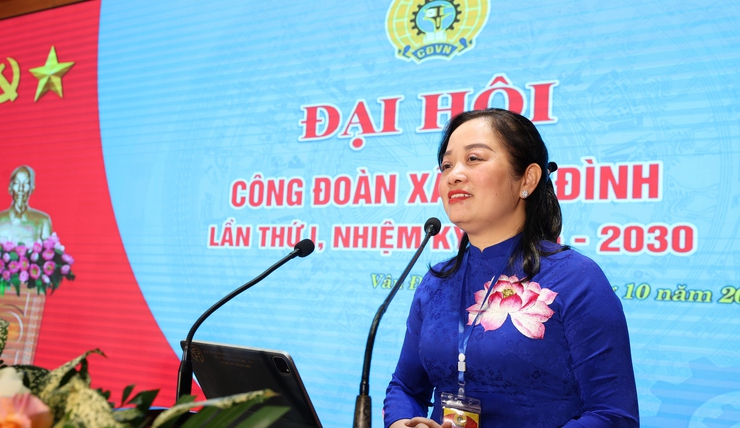 Đại hội Công đoàn xã Vân Đình lần thứ I, nhiệm kỳ 2025–2030: “Đoàn kết – Dân chủ – Kỷ cương – Đổi mới – Phát triển”- Ảnh 4.