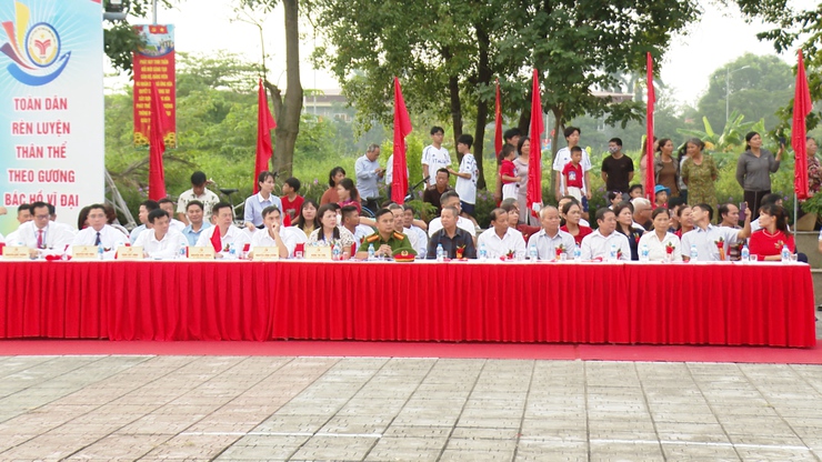 ỨNG HOÀ TỔ CHỨC THÀNH CÔNG ĐẠI HỘI THỂ DỤC THỂ THAO XÃ ỨNG HÒA LẦN THỨ NHẤT NĂM 2025.- Ảnh 9.