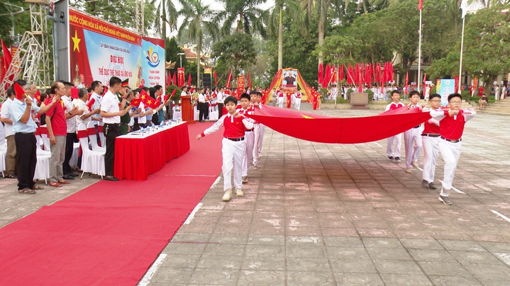 ỨNG HOÀ TỔ CHỨC THÀNH CÔNG ĐẠI HỘI THỂ DỤC THỂ THAO XÃ ỨNG HÒA LẦN THỨ NHẤT NĂM 2025.- Ảnh 5.