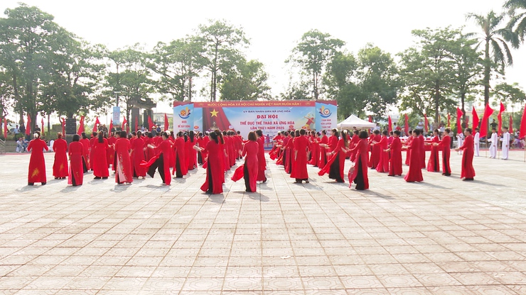 ỨNG HOÀ TỔ CHỨC THÀNH CÔNG ĐẠI HỘI THỂ DỤC THỂ THAO XÃ ỨNG HÒA LẦN THỨ NHẤT NĂM 2025.- Ảnh 32.