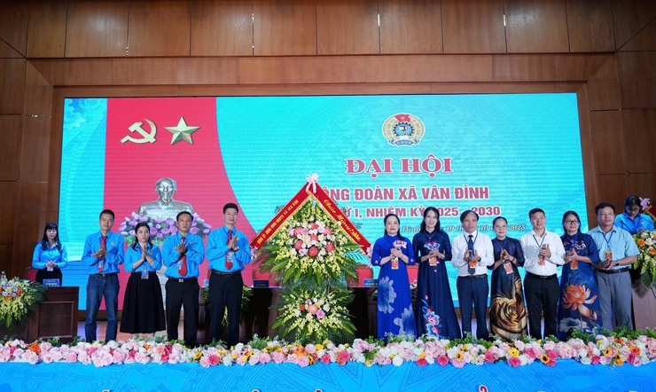Đại hội Công đoàn xã Vân Đình lần thứ I, nhiệm kỳ 2025–2030: “Đoàn kết – Dân chủ – Kỷ cương – Đổi mới – Phát triển”- Ảnh 2.