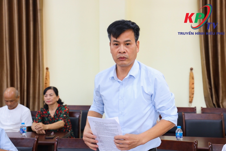 Xã Kiều Phú tổ chức hội nghị giao ban với Ban chỉ đạo Nghị quyết số 57, giao ban với Hội Nông dân, các HTX nông nghiệp và hộ nuôi trồng thuỷ sản tiêu biểu trên địa bàn- Ảnh 2.