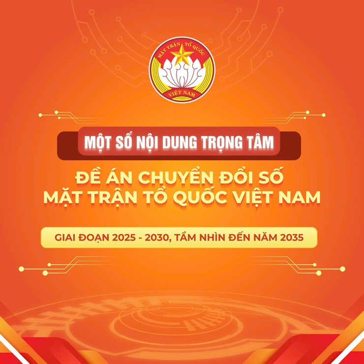Một số nội dung trọng tâm Đề án chuyển đổi số Mặt trận Tổ quốc Việt Nam- Ảnh 1.