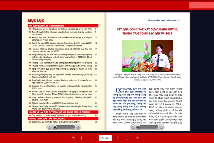  Tài liệu Thông tin tuyên truyền phường Thanh Xuân - Tháng 10/2025- Ảnh 1.