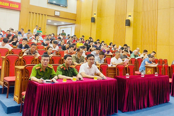 Hội nghị tuyên truyền, tập huấn kiến thức, kỹ năng về PCCC và CNCH- Ảnh 2.