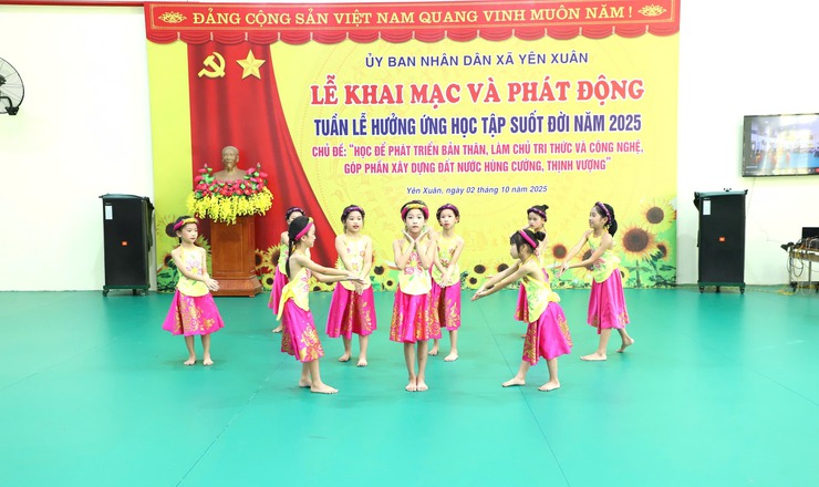 Xã Yên Xuân: Hưởng ứng Tuần lễ học tập suốt đời năm 2025- Ảnh 1.