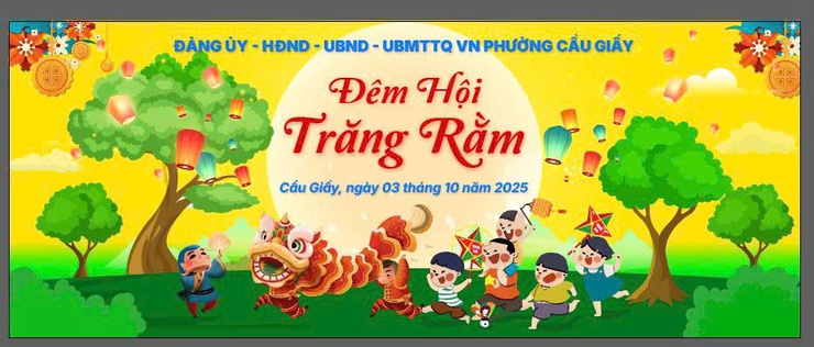 Thông báo tổ chức "Đêm hội trăng rằm"- Ảnh 1.