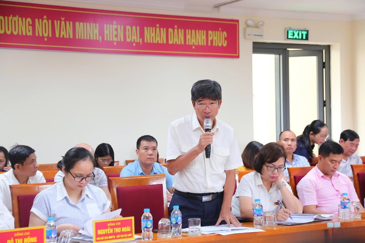Ban Chấp hành Đảng bộ phường Dương Nội tổ chức thành công Hội nghị lần thứ ba- Ảnh 2.