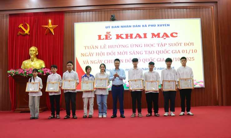 Xã Phú Xuyên: Khai mạc Tuần lễ hưởng ứng học tập suốt đời năm 2025- Ảnh 4.