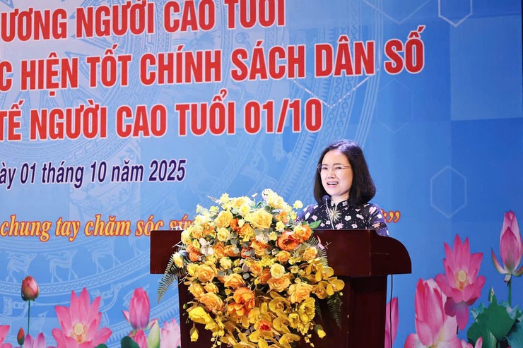 Xã Thường Tín gặp mặt, biểu dương Người cao tuổi tiêu biểu - Ảnh 5.