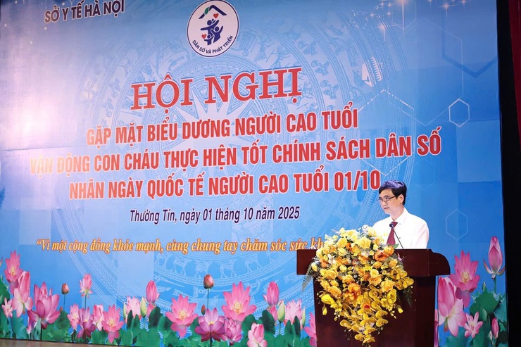 Xã Thường Tín gặp mặt, biểu dương Người cao tuổi tiêu biểu - Ảnh 6.