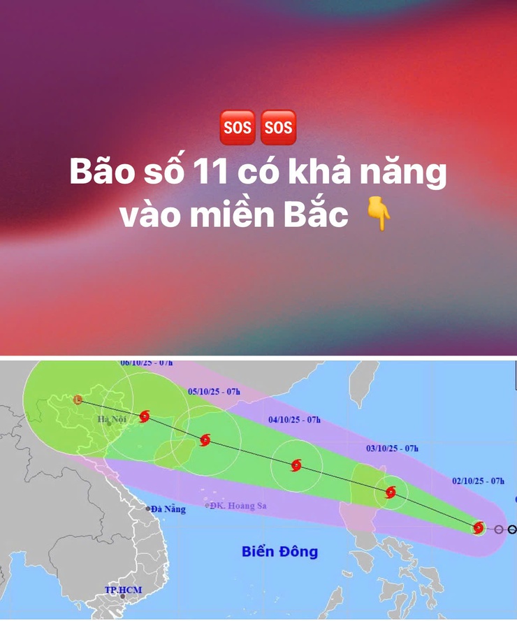 Bão số 11 có khả năng vào miền Bắc- Ảnh 1.