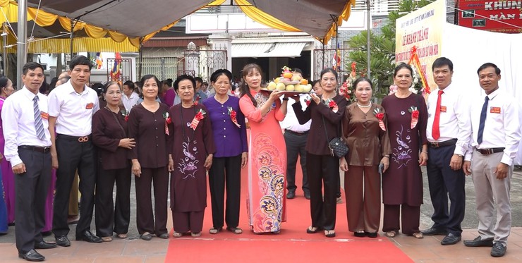 Xã Minh Châu long trọng tổ chức Lễ khánh thành Chùa xóm Hạ – Di tích lịch sử văn hóa cấp Thành phố- Ảnh 7.