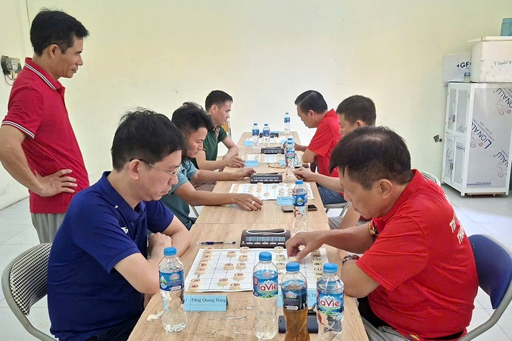 Sôi nổi các nội dung thi đấu sớm, sẵn sàng cho Lễ Khai mạc Đại hội Thể dục thể thao phường Thanh Xuân lần thứ I- Ảnh 5.