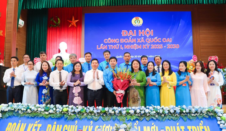 Đại hội Công đoàn xã Quốc Oai lần thứ Nhất, nhiệm kỳ 2025–2030: Dấu mốc mới vì quyền lợi người lao động và sự phát triển của quê hương- Ảnh 11.