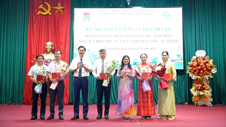 Lễ kỷ niệm 95 năm Ngày thành lập Hội Nông dân, Hội Liên hiệp Phụ nữ Việt Nam- Ảnh 13.