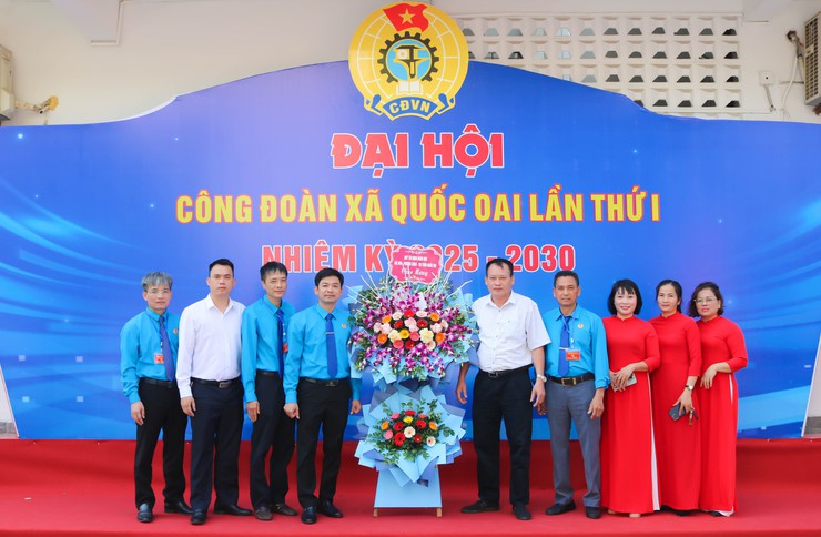 Đại hội Công đoàn xã Quốc Oai lần thứ Nhất, nhiệm kỳ 2025–2030: Dấu mốc mới vì quyền lợi người lao động và sự phát triển của quê hương- Ảnh 14.