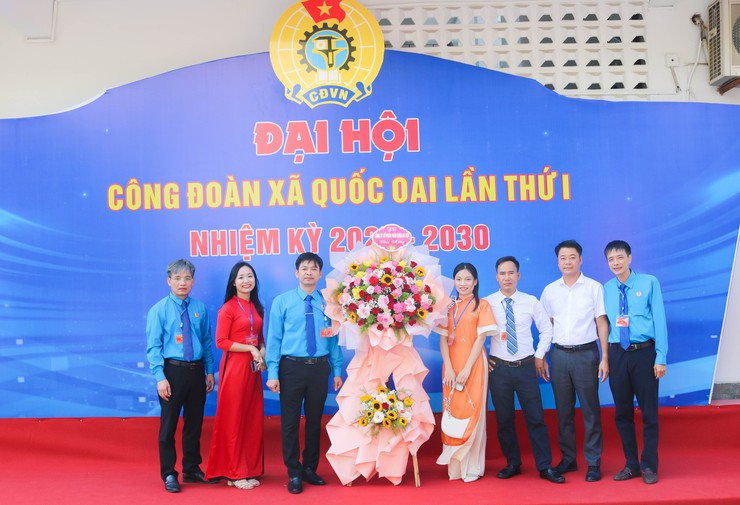 Đại hội Công đoàn xã Quốc Oai lần thứ Nhất, nhiệm kỳ 2025–2030: Dấu mốc mới vì quyền lợi người lao động và sự phát triển của quê hương- Ảnh 18.