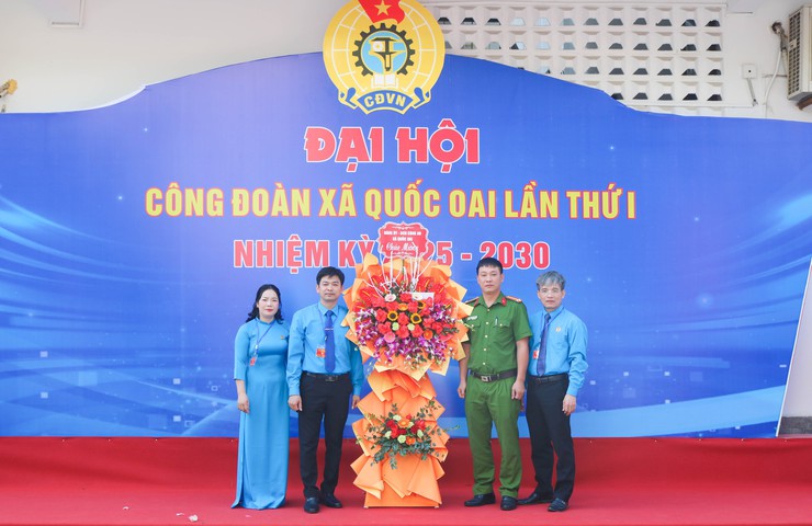 Đại hội Công đoàn xã Quốc Oai lần thứ Nhất, nhiệm kỳ 2025–2030: Dấu mốc mới vì quyền lợi người lao động và sự phát triển của quê hương- Ảnh 19.