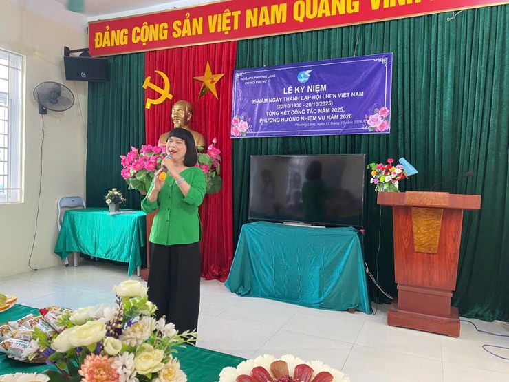 CÁC CHI HỘI PHỤ NỮ PHƯỜNG LÁNG NÔ NỨC TỔ CHỨC HOẠT ĐỘNG KỶ NIỆM 95 NĂM NGÀY THÀNH LẬP HỘI LIÊN HIỆP PHỤ NỮ VIỆT NAM (20/10/1930 – 20/10/2025)- Ảnh 2.